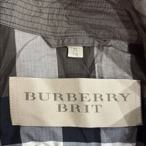 Burberry Men’s rain coat